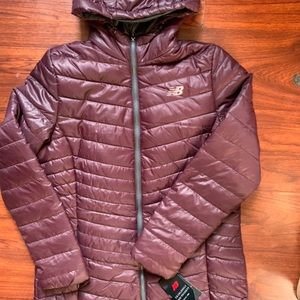 COPY - - New balance Quilted Hooded Puffer Tech J…
